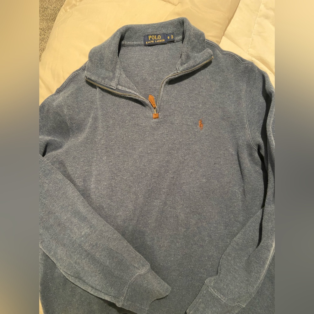 Polo quarter zip sweater